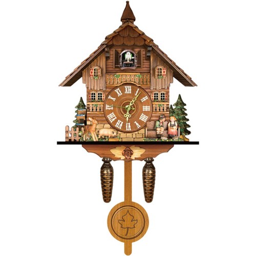 Cuckoo clock singing - singing, wall