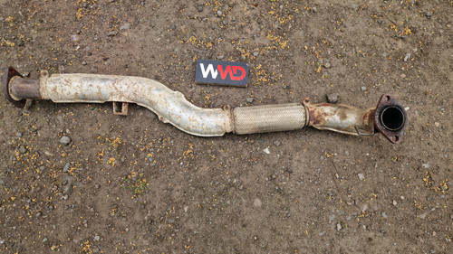 Mitsubishi evo down pipe - 5,