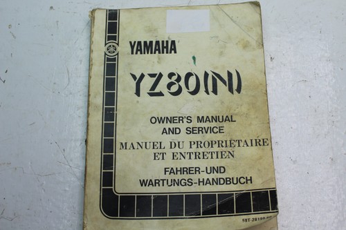 1984 yamaha yz80 - 1984,