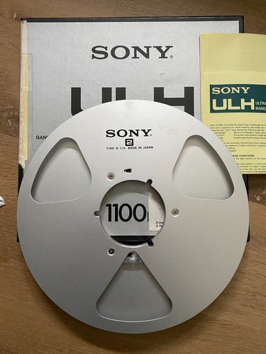 Rare sony empty reel - empty, 1/4"