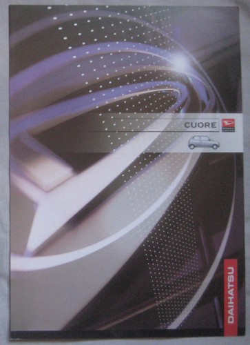 Daihatsu cuore brochure - cuore,