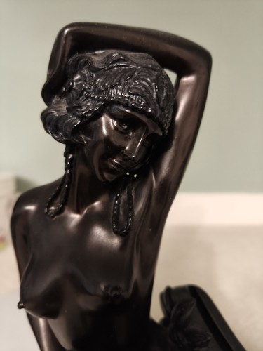 Art deco lady - art, figurine