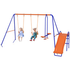 Kids Swing Set Double Swings