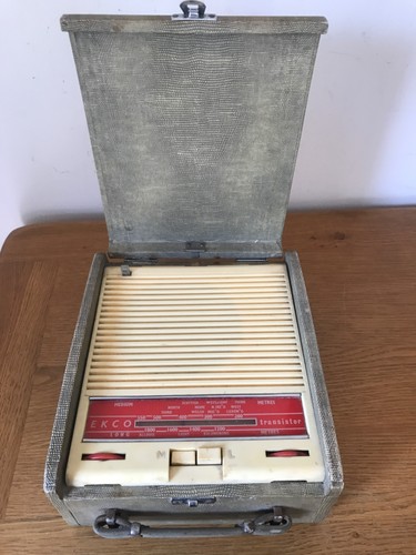 Vintage ekco transistor radio - vintage,