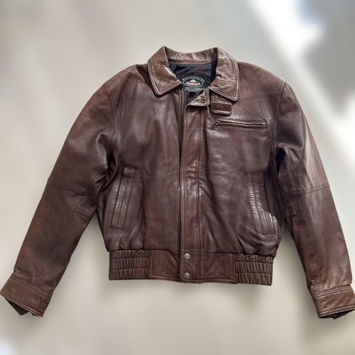 Kushitani leather jacket brown - kushitani,