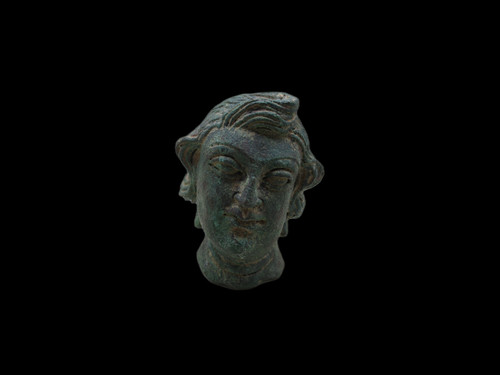 Ancient bronze statue - ancient,