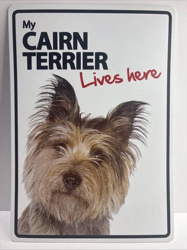 Dog sign cairn terrier - dog,