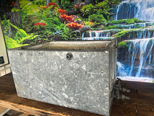 Galvanised steel rectangular - steel,