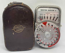 Weston Master V Sangmo Light Meter w/ Case