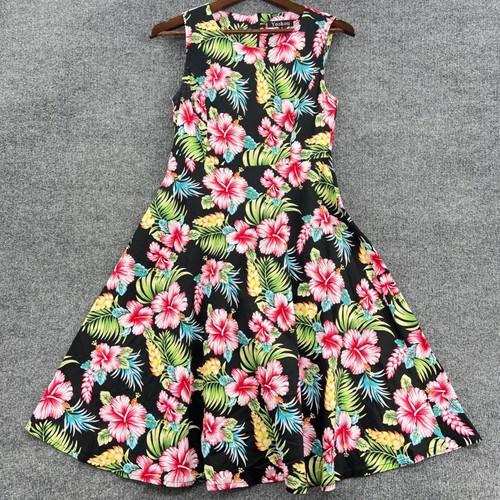 Floral pinup fit flare - flare, dress