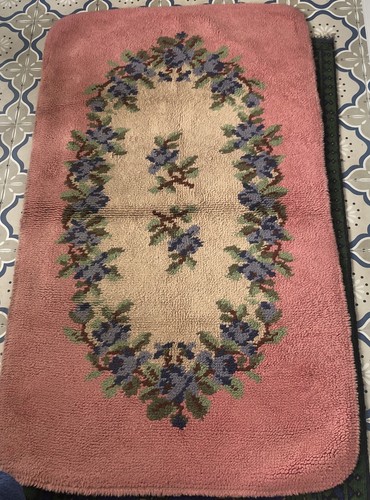 Wool rug vintage - wool, rug.