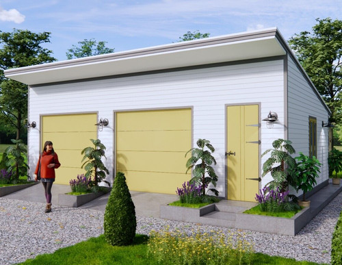30x20 garage shed plan - garage,