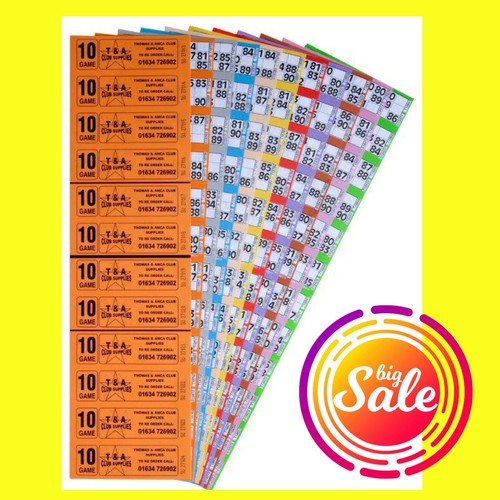 Bingo tickets - bingo,