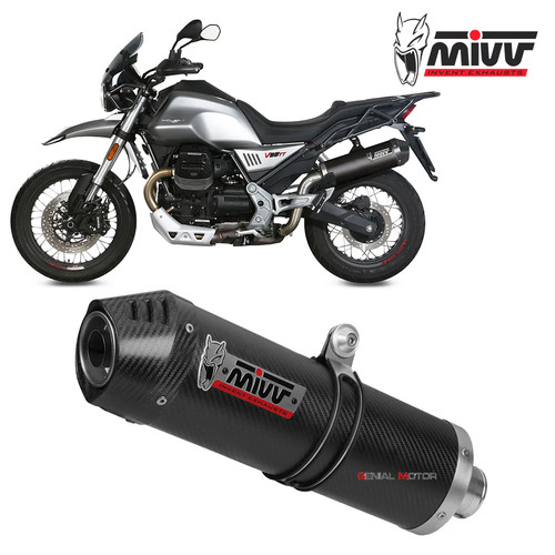 Mivv exhaust muffler oval - muffler,