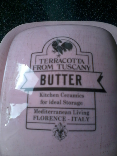 Vintage ceramic pink - ceramic, butlers