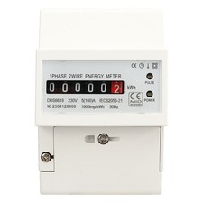 Electricity Meter 230V Grade1 Single Phase Energy Meter Mechanical Counter