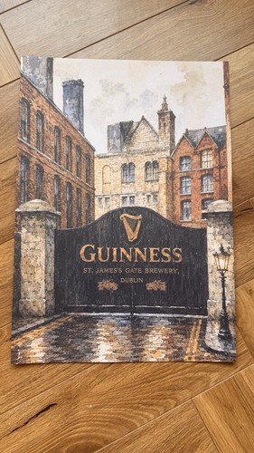 Guinness factory print travel - guinness,