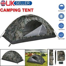 Ultralight Single-layer Camping Tent Waterproof Outdoor Beach for 1-2 Person