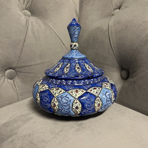 Persian handmade enamel copper - enamel,