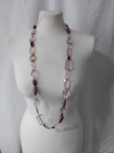 Pink tones beaded bead - tones,