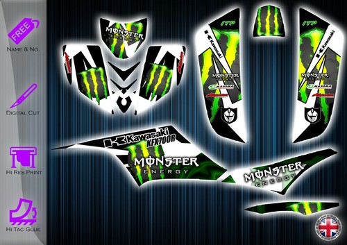 Kawasaki kfx700 stickers - kawasaki,