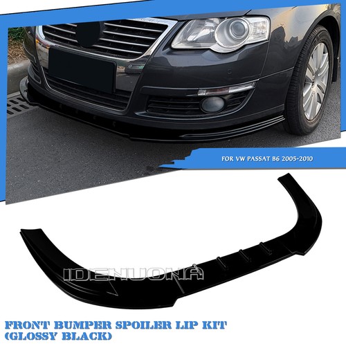 Front bumper spoiler lip - front,