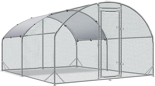 Large walk metal chicken - walk-in,