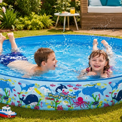 Kids pet dog - kids, paddling