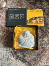 LAUGHING BUDDHA  in WHITE