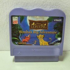 V Tech Smile Game - The Lion King - Simba's Big Adventure - Cartridge Only