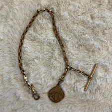 Antique Albert Watch JFSS Gold