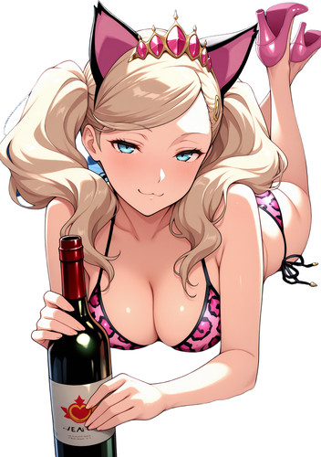 Ann takamaki seductive smile - takamaki,