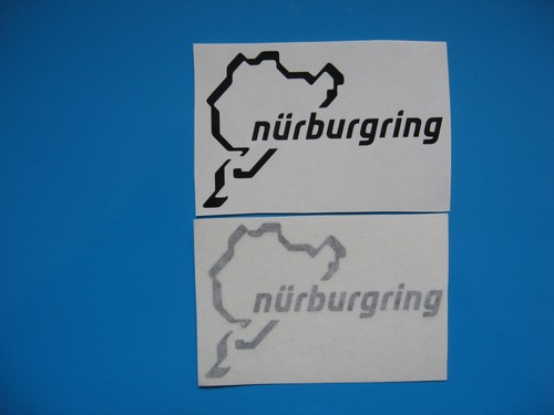 Nurburgring car sticker - 2, x