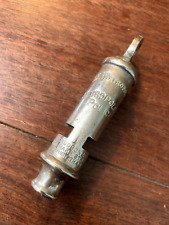 Antique / Vintage Metropolitan Police Whistle J Hudson 244 Barr St, Birmingham