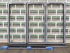 ALUMINIUM BIFOLDS DOORS ALI BIFOLDING EXTERNAL ANTHRACITE GREY EXTERIOR NEW