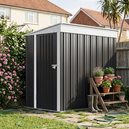 4x6ft lean garden storage - to,