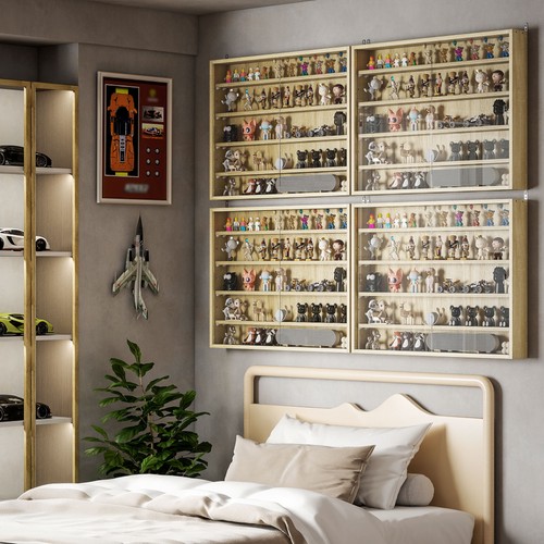 Wall display cabinet with - cabinet,