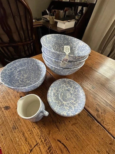 Burleigh chintz bowls jug - chintz,