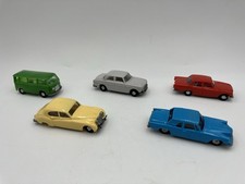 5 x EKO Spain Plastic Scale 1:86 cars  unboxed