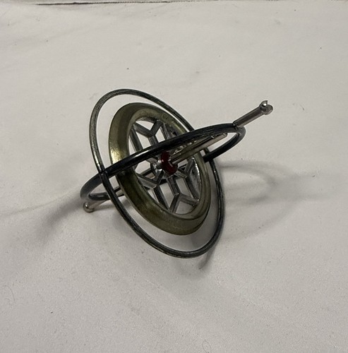 Vintage spinning silver star - spinning,