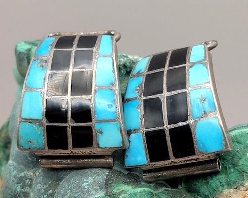 Old navajo inlay sterling - old,