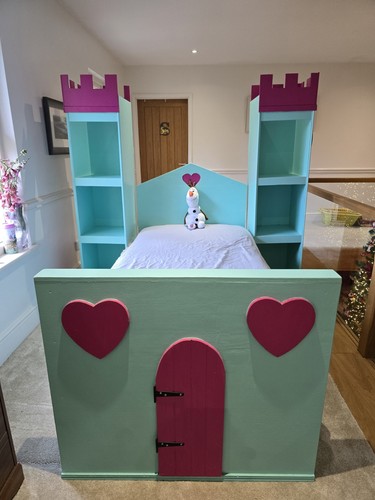 Princess castle bed - castle,