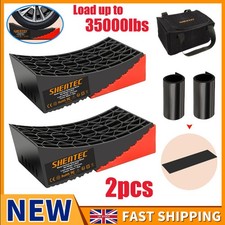 2x Motorhome Caravan Levelling Ramps Level Up Blocks Heavy Duty RV Camper w/Bag