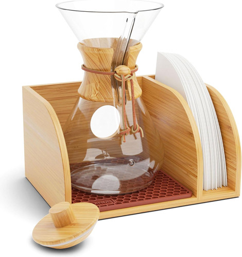 Pour over caddy with - pour,