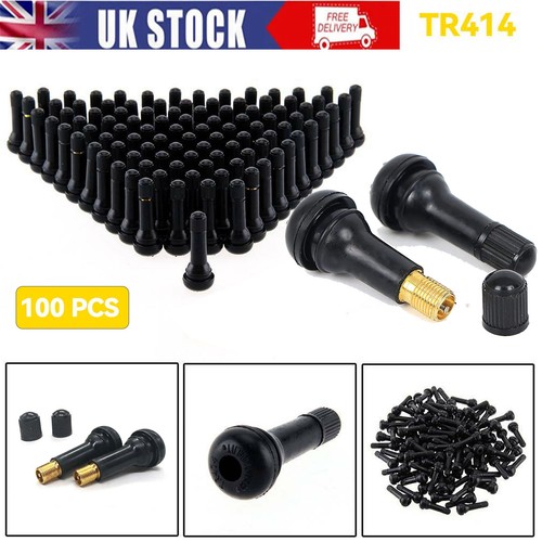 100pcs tr414 tubeless rubber - 100pcs,