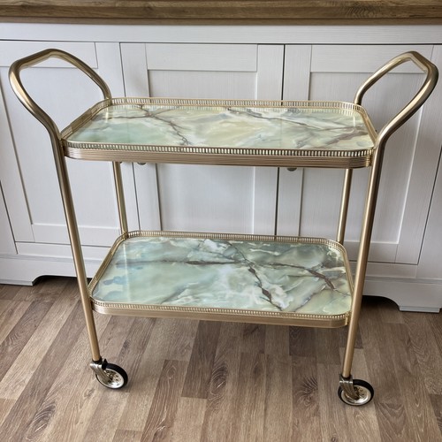 Vintage two tier tea - ,
