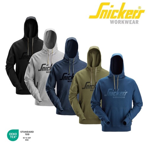 Snickers 2894 logo hoodie - snickers,