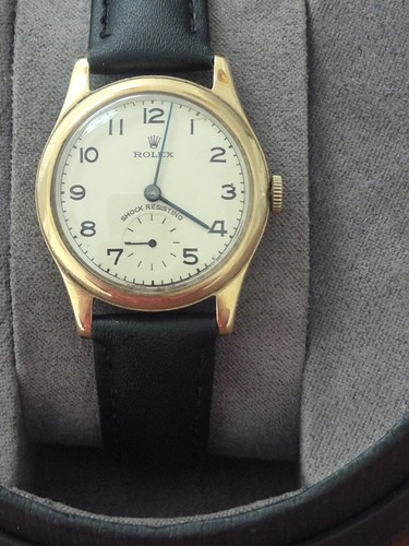 9ct gold rolex - watch, in