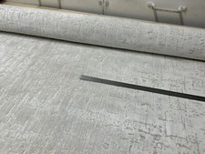 CREAM UPHOLSTERY MATERIAL TEXTURED VELVET ROMO FABRIC  140 CMS WIDE CREAM