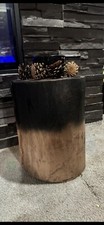 Tree Stump Stool, Stand- Rose